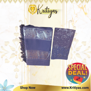 Shiffon Work Saree